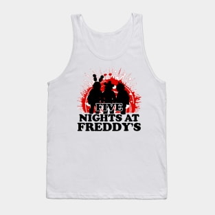 Copy of five nights at freddy's movie 2023 Josh Hutcherson graphic design Tank Top